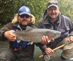 Beautiful Rainbow Trout with Jason Lesmeister and Jasons Guide Service